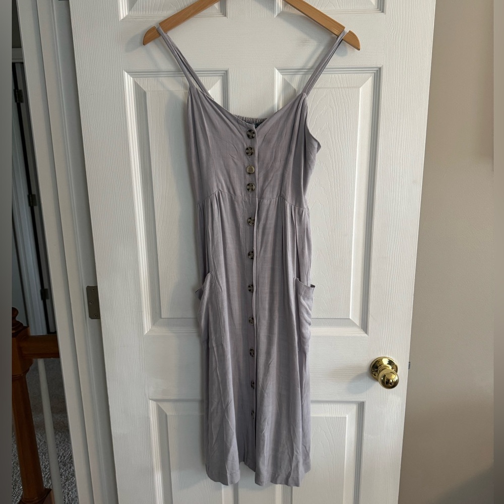Gray sundress- size small